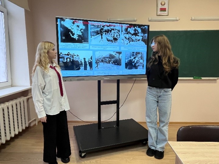 Информационный час «Белорусские деревни, сожжённые в годы Великой Отечественной войны»